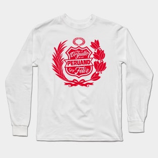 Orgullo de ser Peruano Long Sleeve T-Shirt